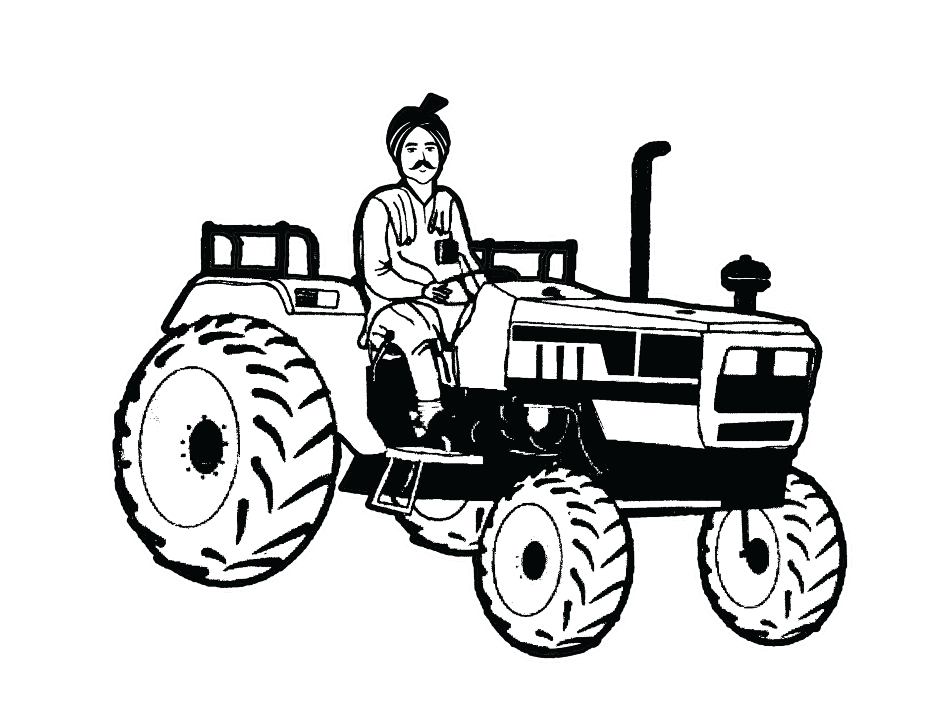 United People's Party Liberal (UPPL) Logo - The Tractor Symbol
